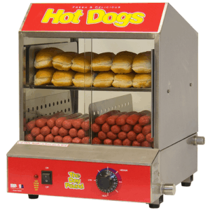 Benchmark Hot Dog Steamer WINCO 60048