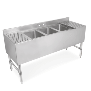 Slim-Line Underbar Sink Unit John Boos UBS3-1872-2D18